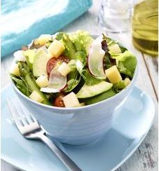 Salade fraîche aux deux Comté